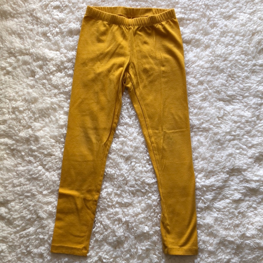 Mustard leggings